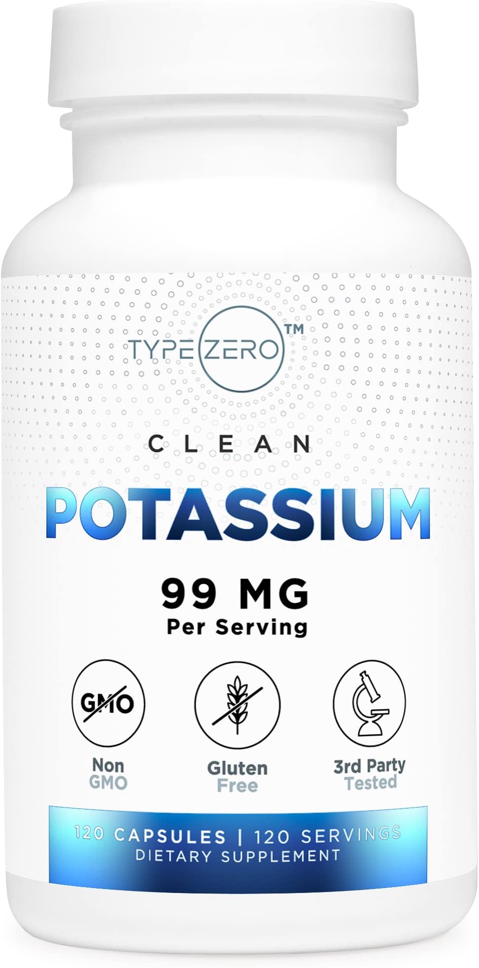 Best Naturals Potassium Citrate 99mg 500 Tablets 3rd Party Lab Tested Health