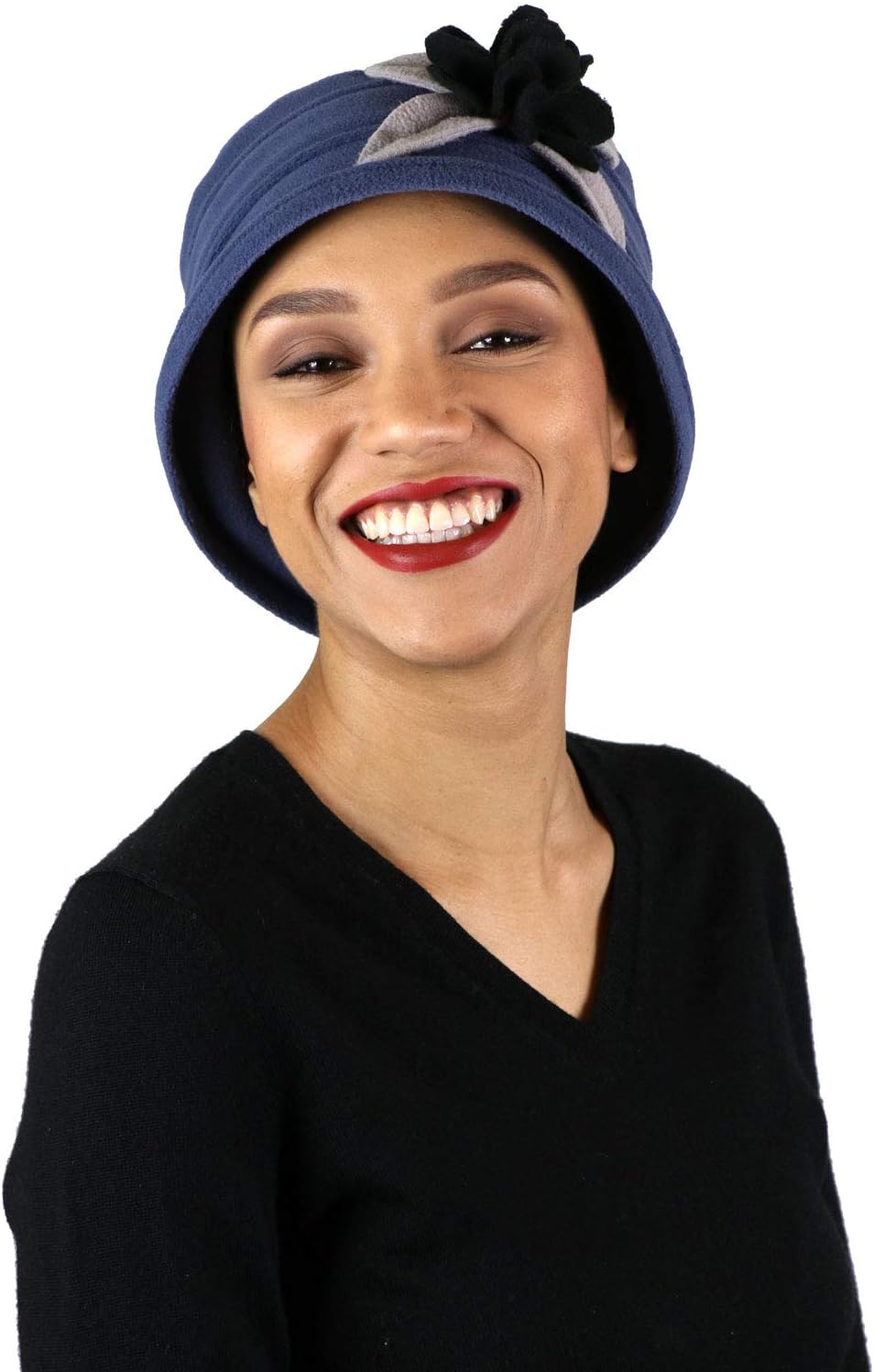 Hats Scarves & More Womens Hat Chemo Headwear Cancer Cap Winter Head Coverings Fleece Olivia - Image 6