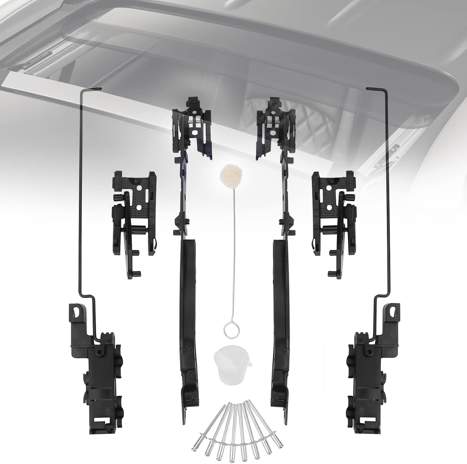 Endxedo Sunroof Repair Kit Sunroof Track Assembly Repair