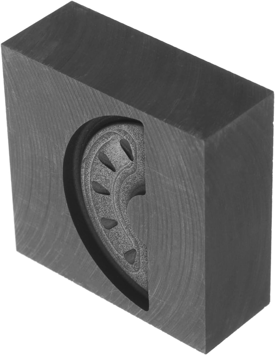 jojofuny Multi-use Graphite Melting Metal Mold for Jewelry Casting Small Volume Design Complex Shape for Intricate Geometries for Metal Crafts and DIY Projects