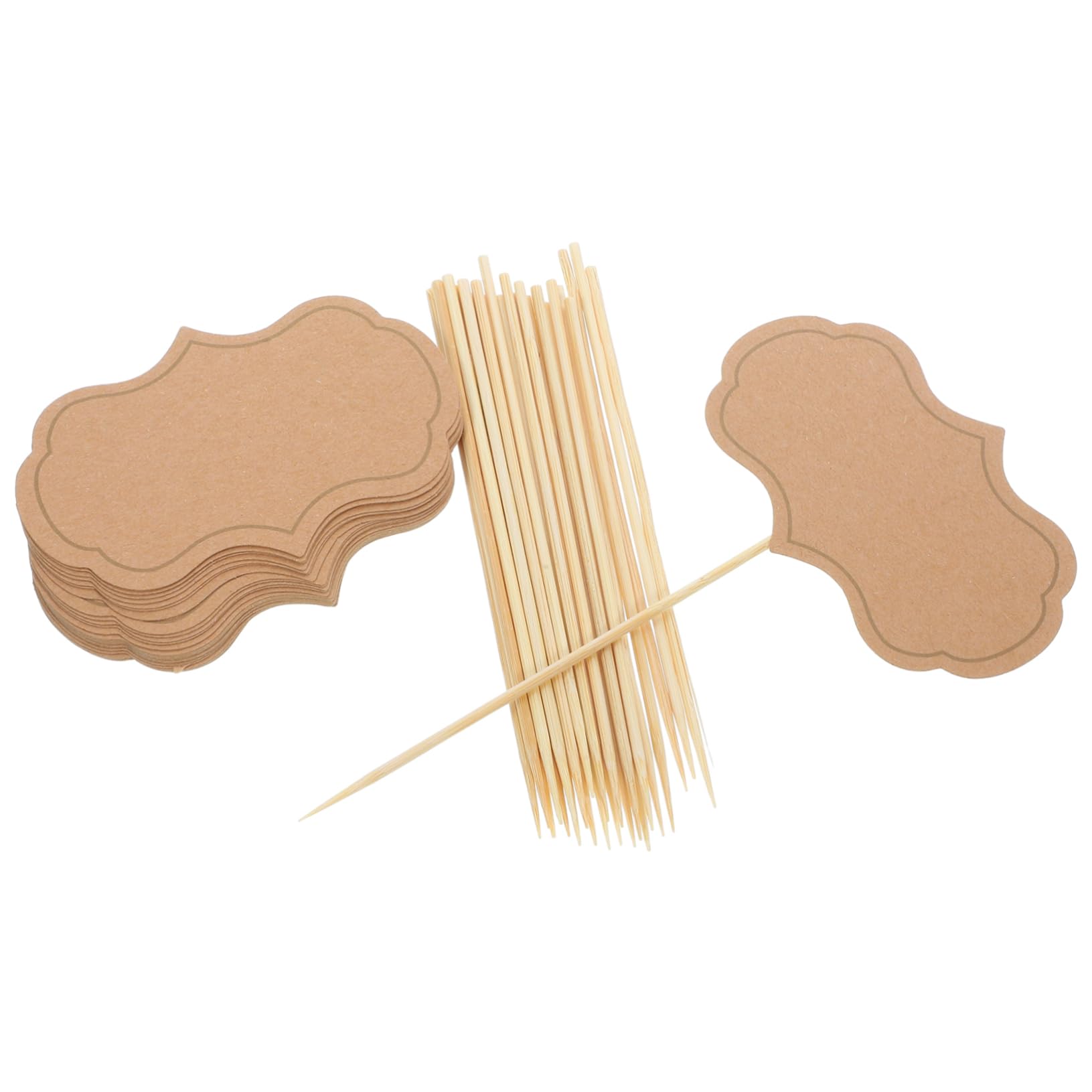 Ciieeo 24pcs Food Labels for Charcuterie Boards Writable Stickers for Party Buffets Weddings and Restaurant Price Tags Cheese Markers and Dessert Signs