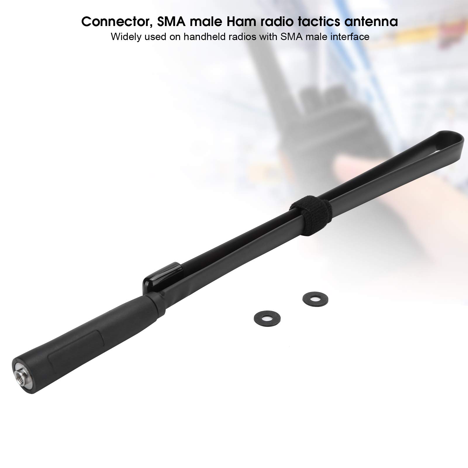 Radio Ham Dual Band, 5.0dBi SMA Maschio Pieghevole | ricetrasmittente vhf uhf pieghevole quansheng