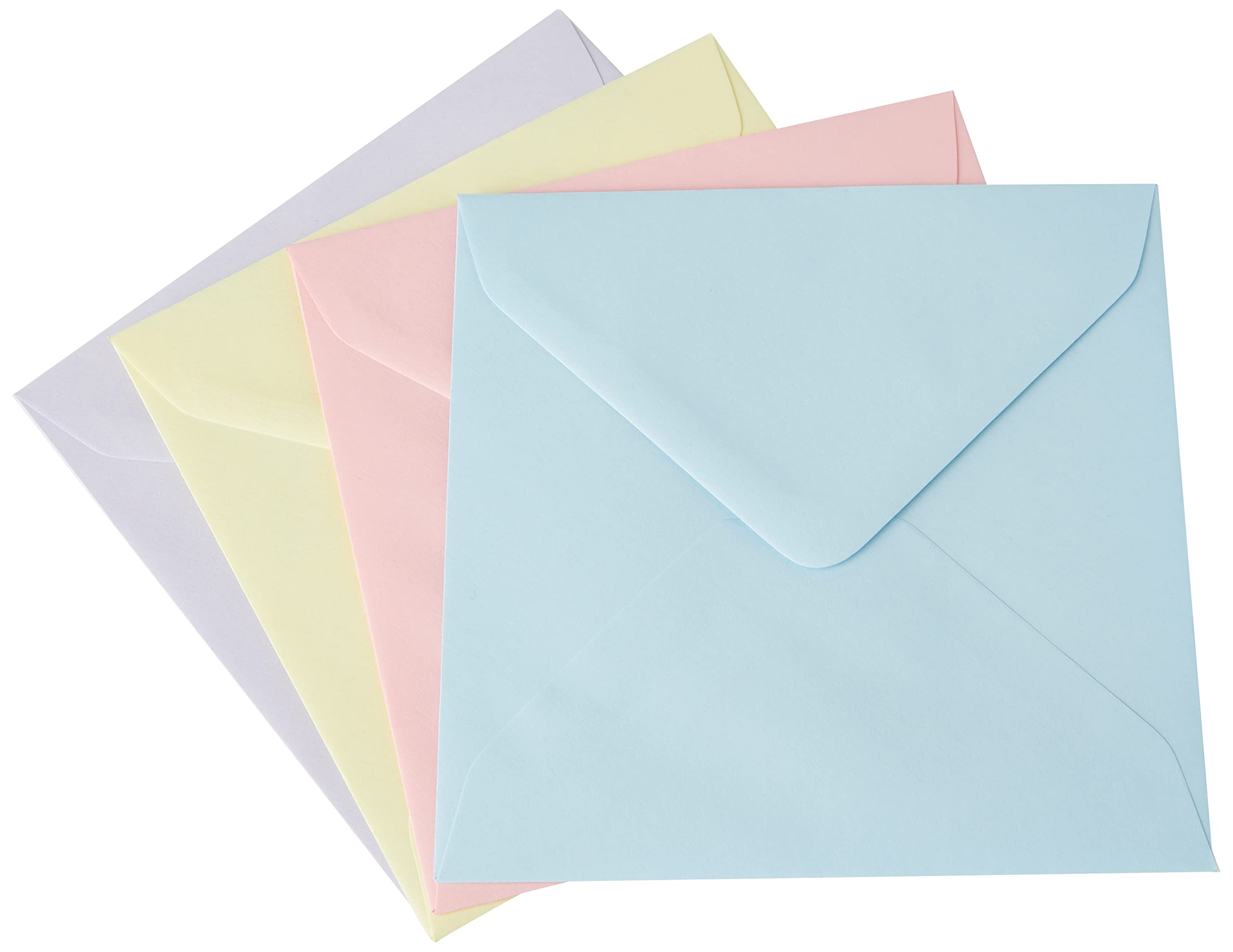 Craft UK 2374-200 5X5 Envelopes in Assorted Colours, Brights & Pastels - Image 3