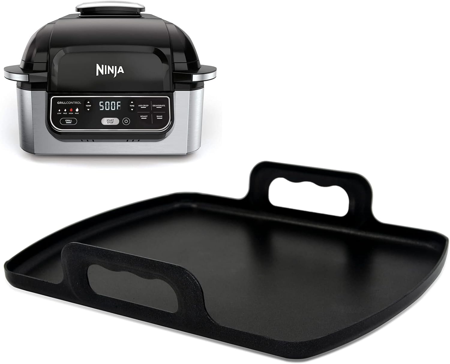 Grill Griddle Plate for Ninja Foodi Grill with Air Fryer