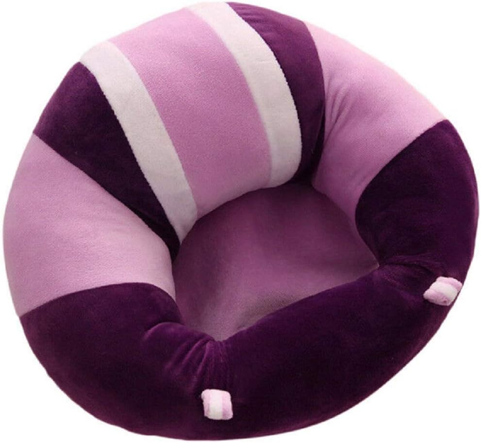 Comfy Baby Support Seat Cushion Sofa Plush Pillow Toy Bean Bag (Purple)