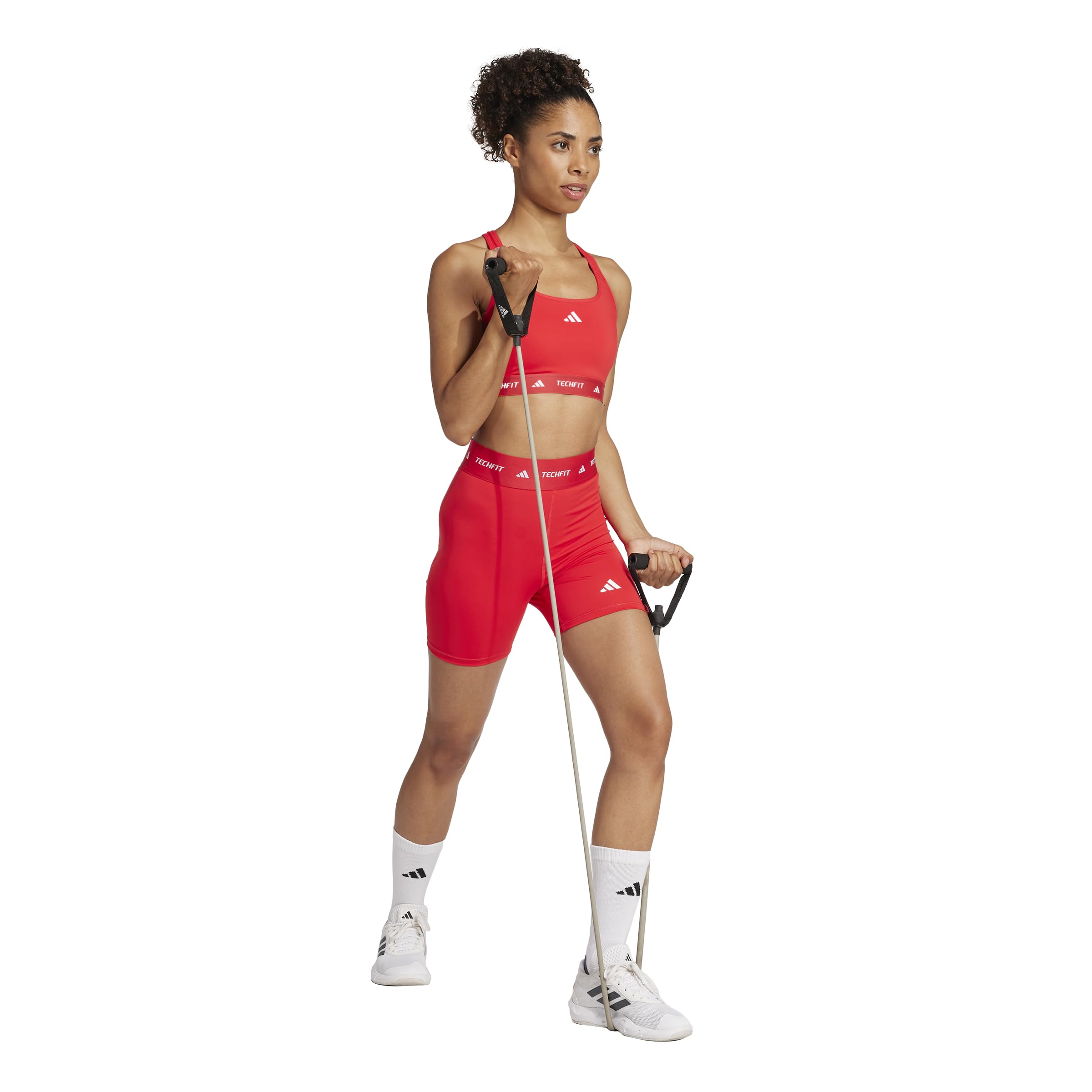 adidas Techfit Training Short Leggings - Shorty Kobiety