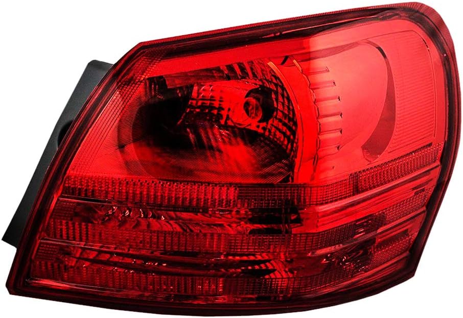 EPIC LIGHTINGOE Style Replacement Rear Brake Tail Light Assembly Compatible with Nissan 2008-2015 Rogue [ NI2801183 26550JM00A ] Right Passenger Side RH