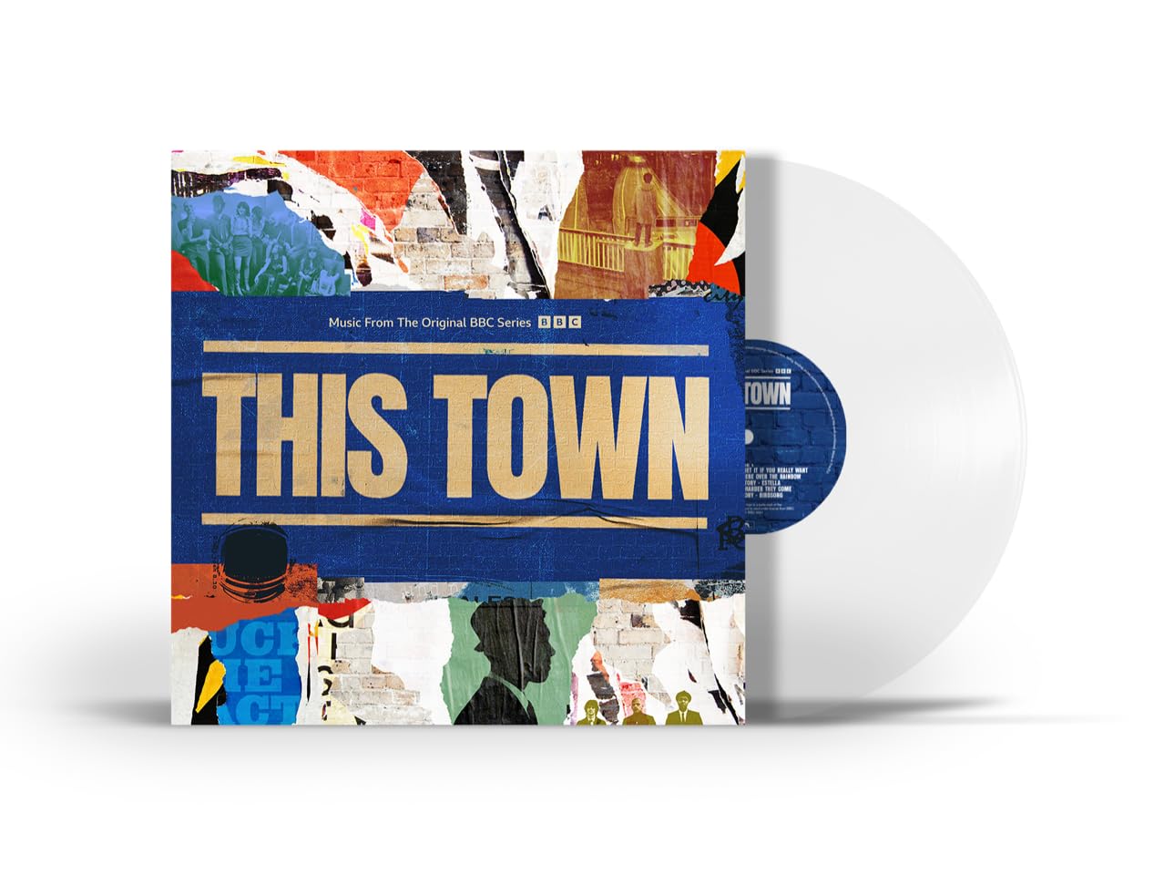 This Town Music From the Original Bbc Series LP vinyl Europe Polydor 2024 clear