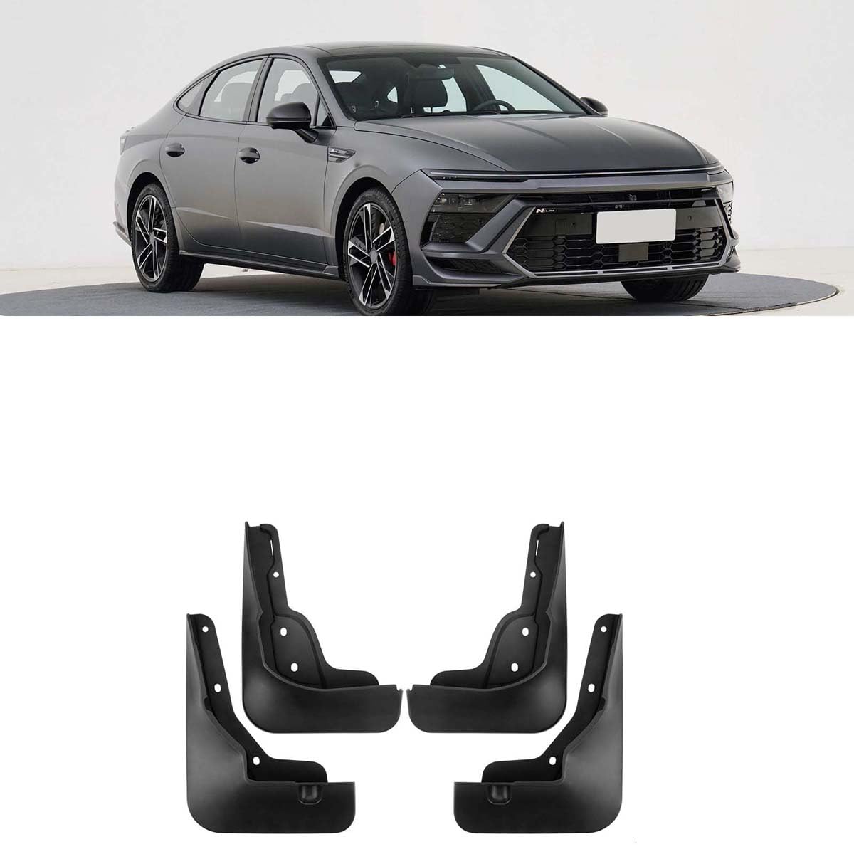 Garde-Boue pour Voiture Hyundai Sonata N-Line Évitez Éclats et Rayures