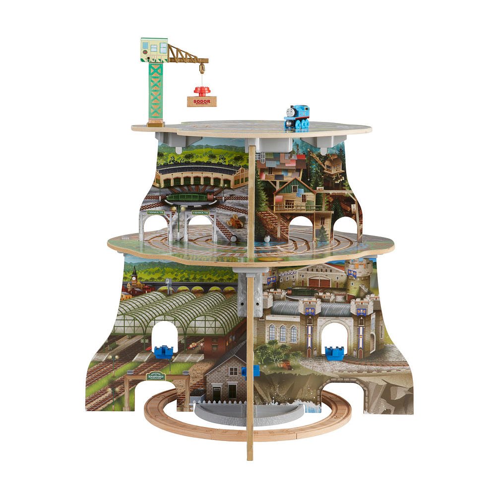 Amazon.co.jp: きかんしゃトーマス 木製レールシリーズ Up and Around 