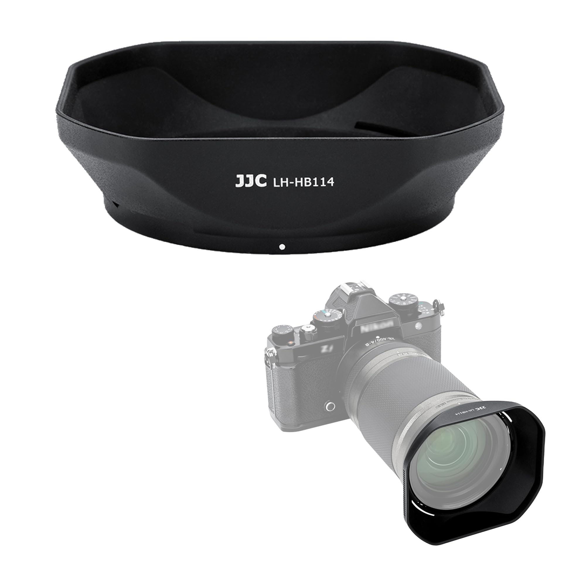 Amazon.com : JJC HB-114 Lens Hood for Nikon Z 24-120mm f/4 S, Z 28