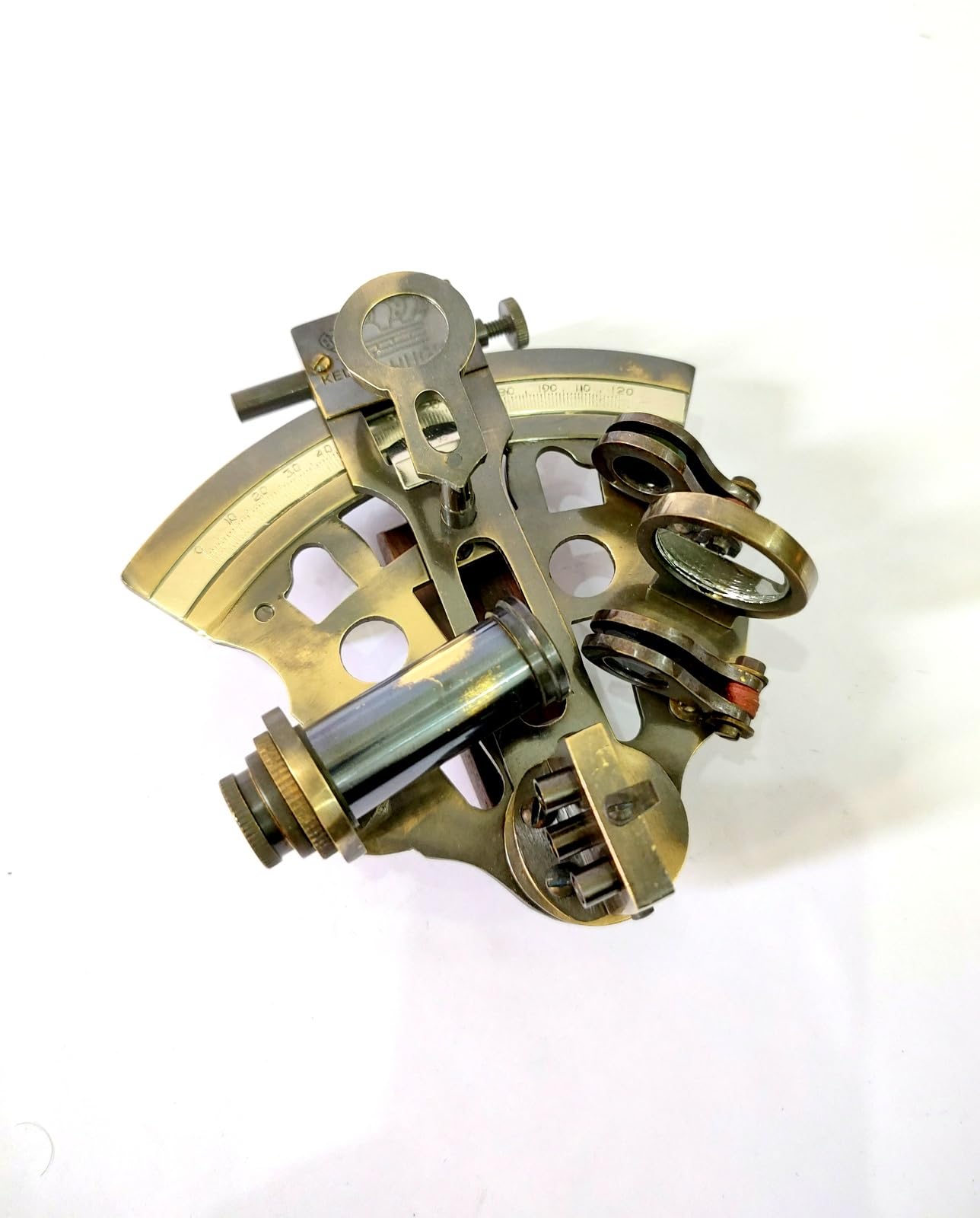 Kelvin&Hughes 1917 航海用 六分儀 真鍮 アンティーク Kelvin&Hughes