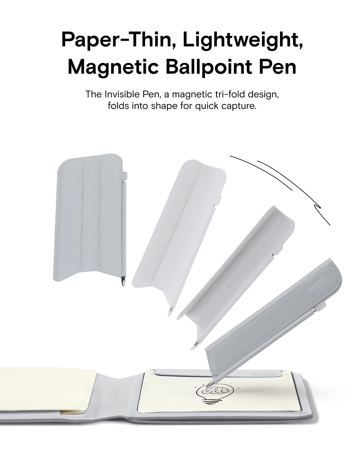 MOFT Snap Flow Phone Stand, Action Inspiration Magnetic Notepad Stand Compatible with Magsafe - Image 4