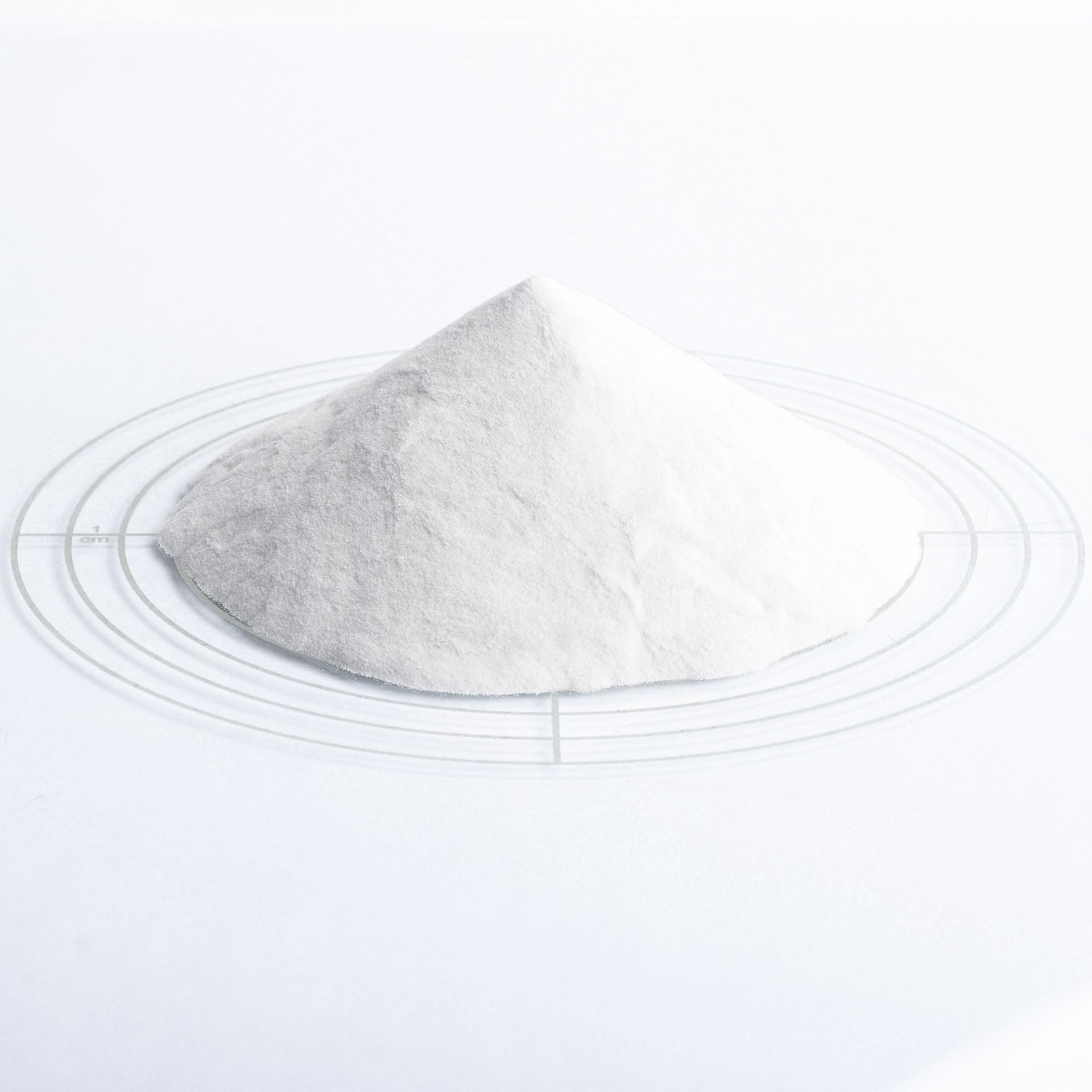 Schicker Mineral Edelkorund Strahlmittel weiß F120 90–125 µm 25 kg, eisenfreies Mehrwegstrahlmittel aus Aluminiumoxid, extreme Härte, höchste Reinheit