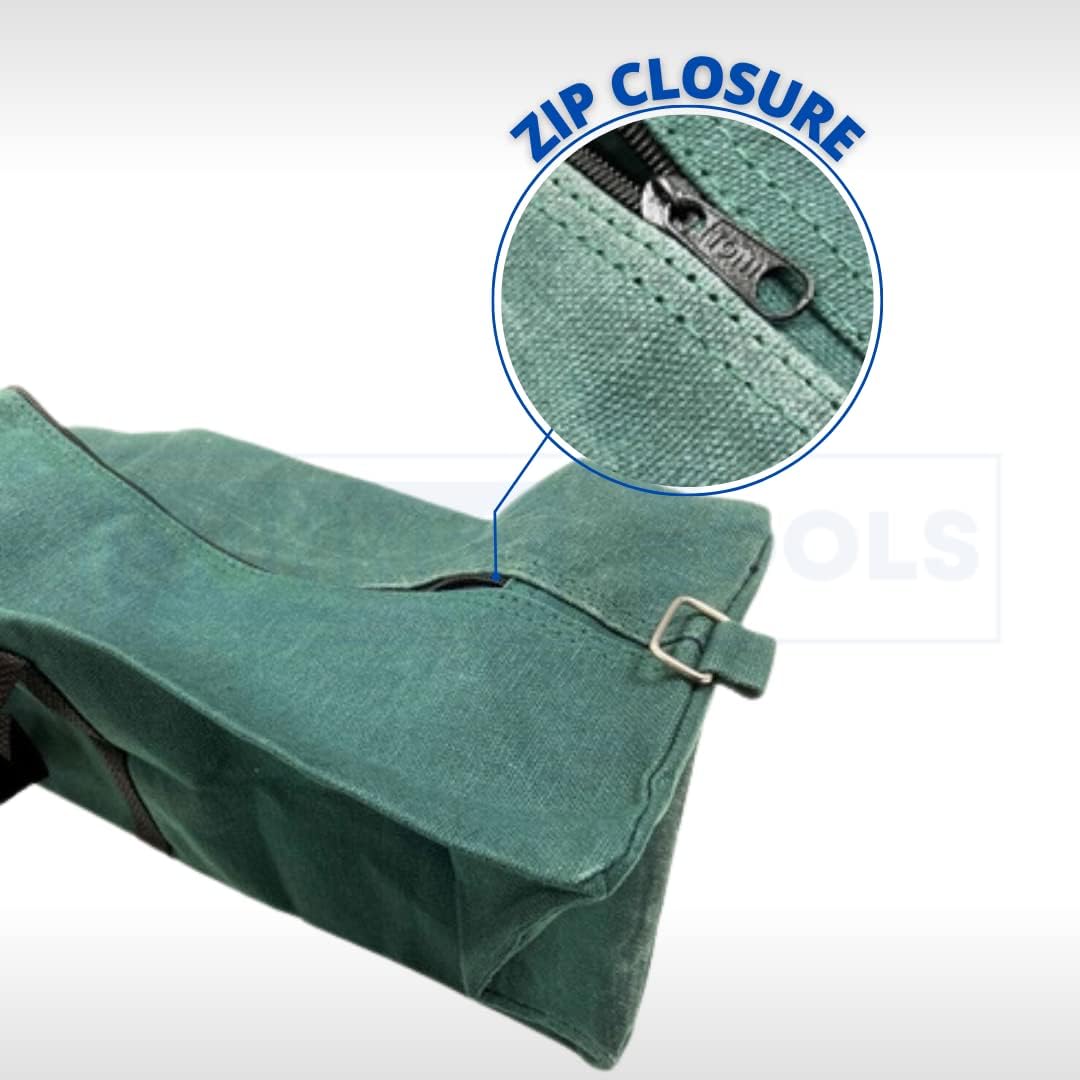 Dunnet Tools 24" Canvas Tool Bag Diy Storage Heavy Duty Zip-up Holdall Toolbag Tools Storage Professional Diy Tool Backpack Organisers Work Bag Tool Box 9 61GUk4SzEXL. AC SL1080