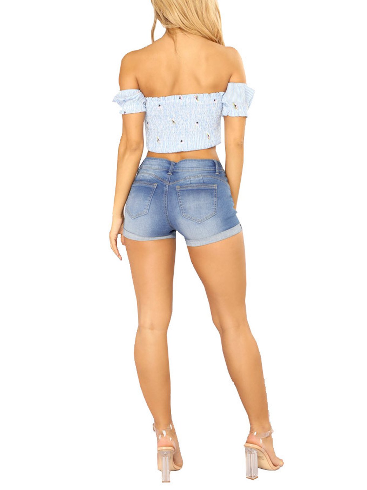 Govc Damen Hotpants Jeans-Shorts