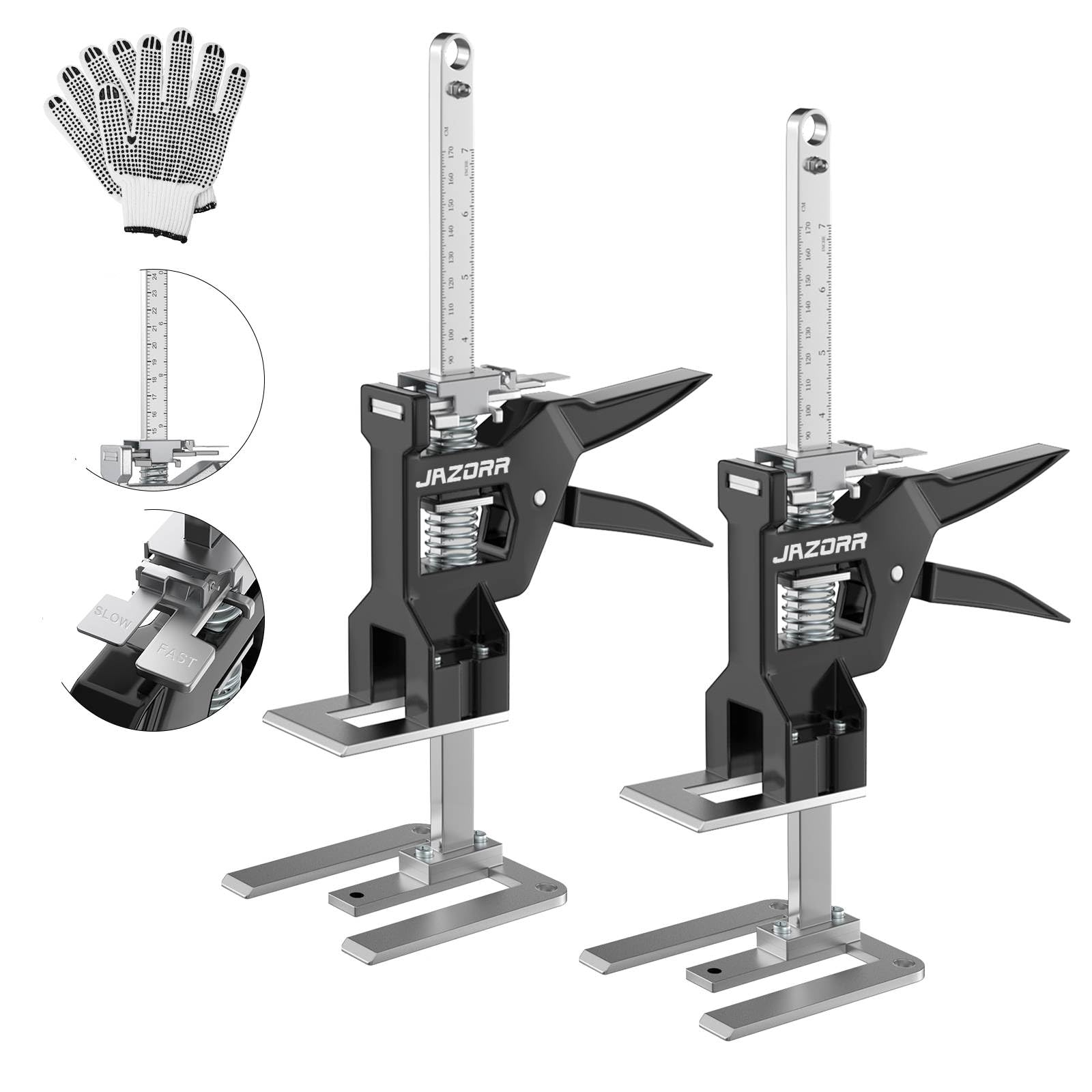 Photo 1 of JAZORR 2Pcs Metal Labor Saving Arm Jack
