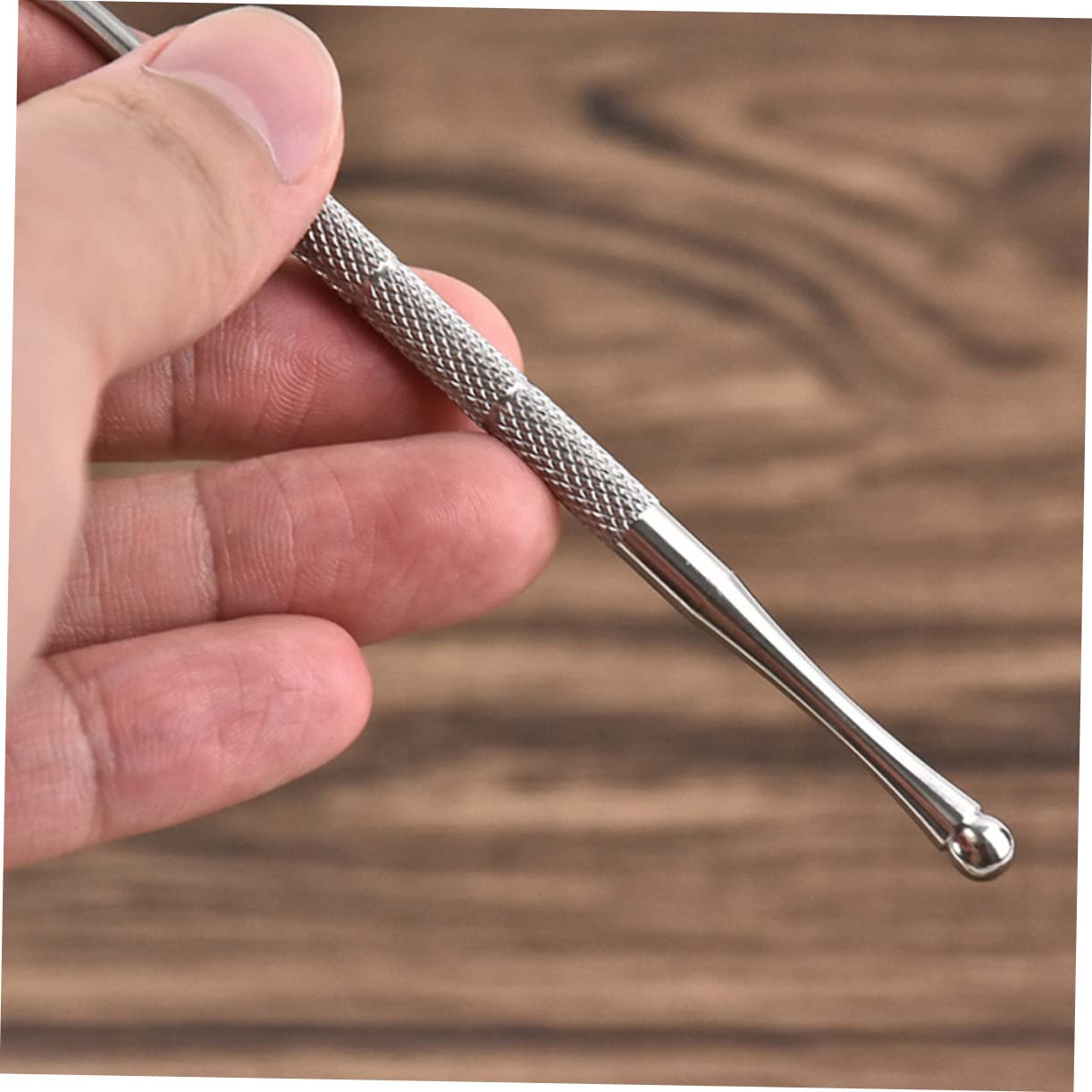 balacoo 2sets Metal Nail File Single Head Stainless Steel Nail for Home Use 5pcs*2