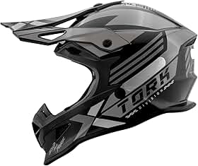 Capacete Motocross Pro Tork Fast Next Brilhante Grafite Tam. 58