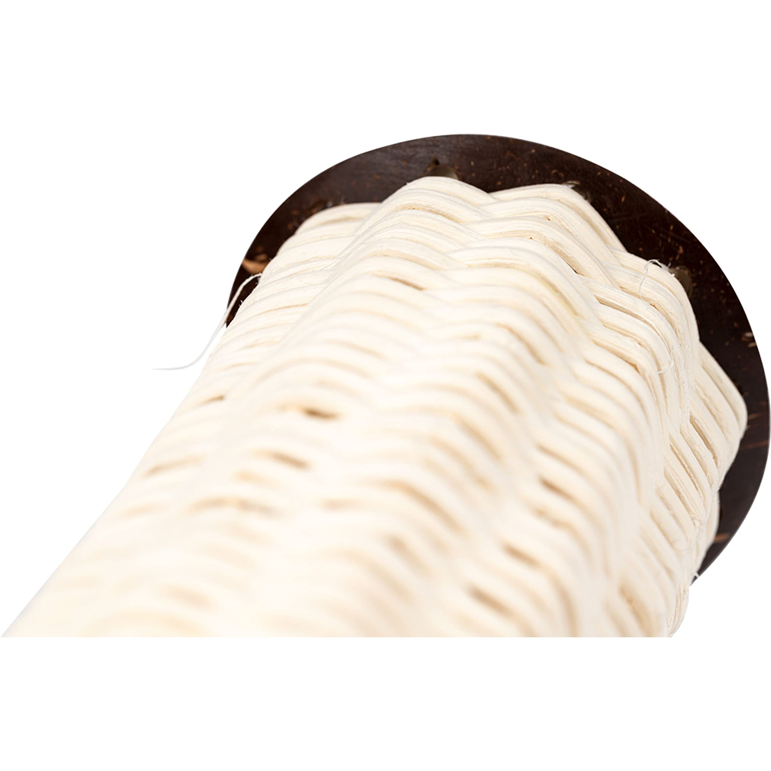 Meinl Percussion Ganza Shaker Instrument - Strumento Musicale con due Suoni Diversi - Rattan, Fondo in Cocco (GA2)