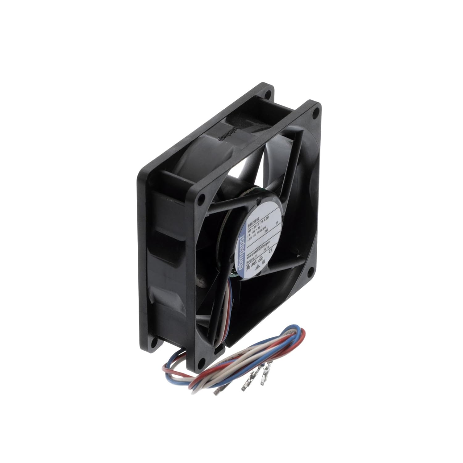 Cooling Fan, Cntrl, W/Pins