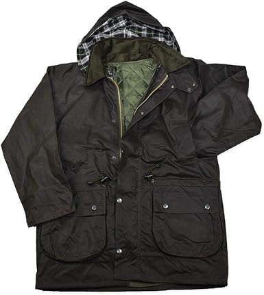 Romney's - Giacca Impermeabile - Uomo Oliva S : Amazon.it: Abbigliamento