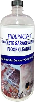 Marblelife EnduraCLEAN Garage and Indoor Concrete Floor Cleaner, Effective Basement & Garage Floor Cleaner, Effective Concrete Cleaner, Ready-To-Use Cement Cleaner & Degreaser, 32 oz Concentrate