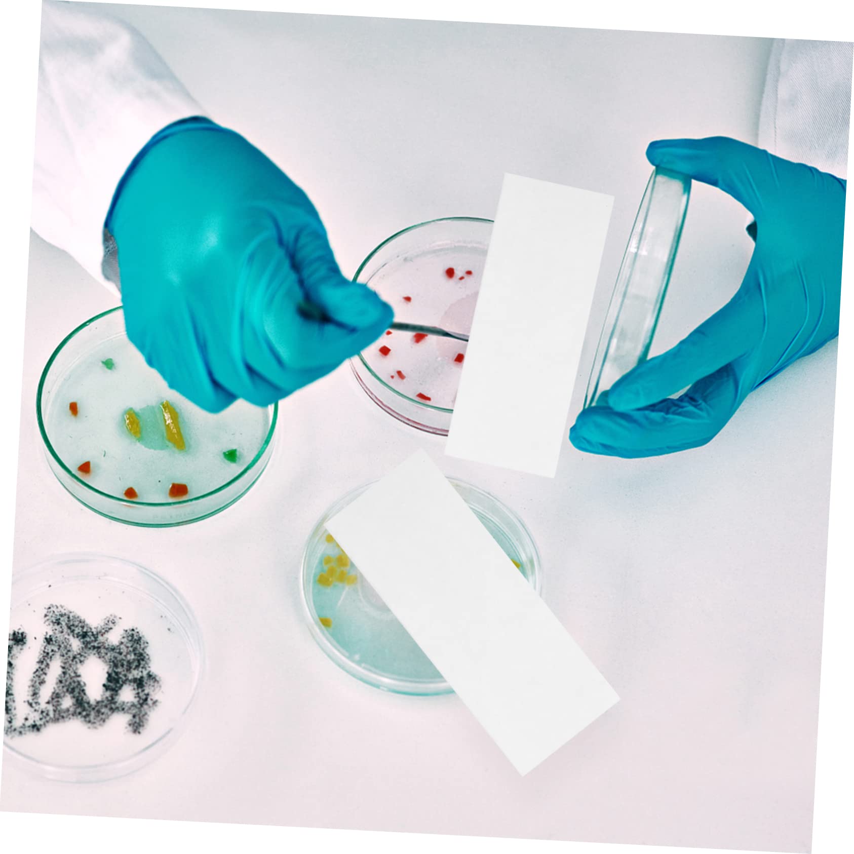 Healeved 5000pièces Papier De Nettoyage De Laboratoire Essuie-tout Pour Expériences Élimination Poussière Matériel De Nettoyage Pratique Dimensions Pour Bureau Expérimentation