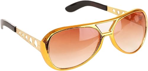 Lentes de disfraz de King of Rock & Roll para adultos y adolescentes