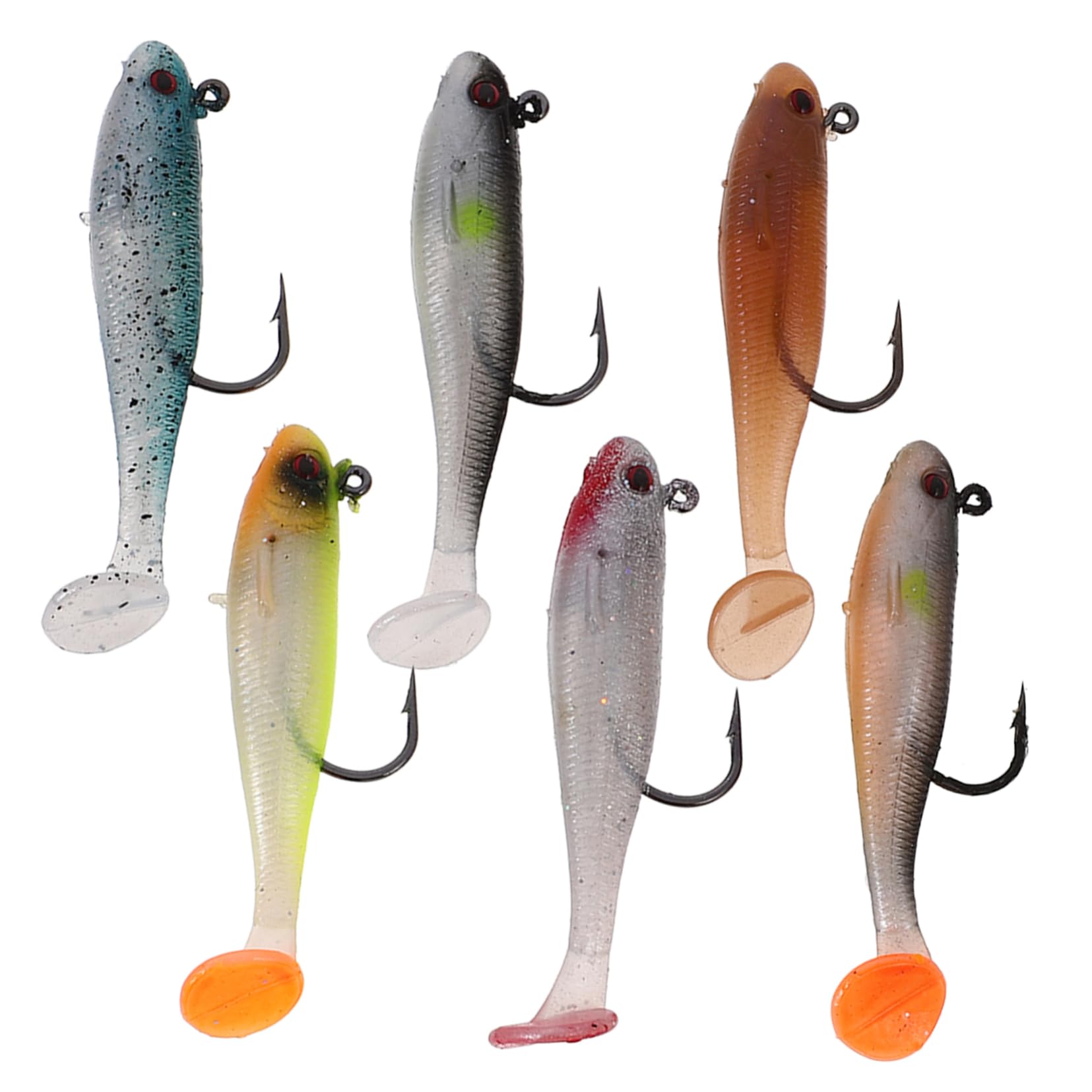 Toyvian Bass Köder Hechtköder Angeln Zubehör Angeln Köderbox Fischköder Mit Leuchtenden Farben Bassausrüstung Für Löffel Bass Lockt Falscher Köder Gefälschte Fischköder Abs