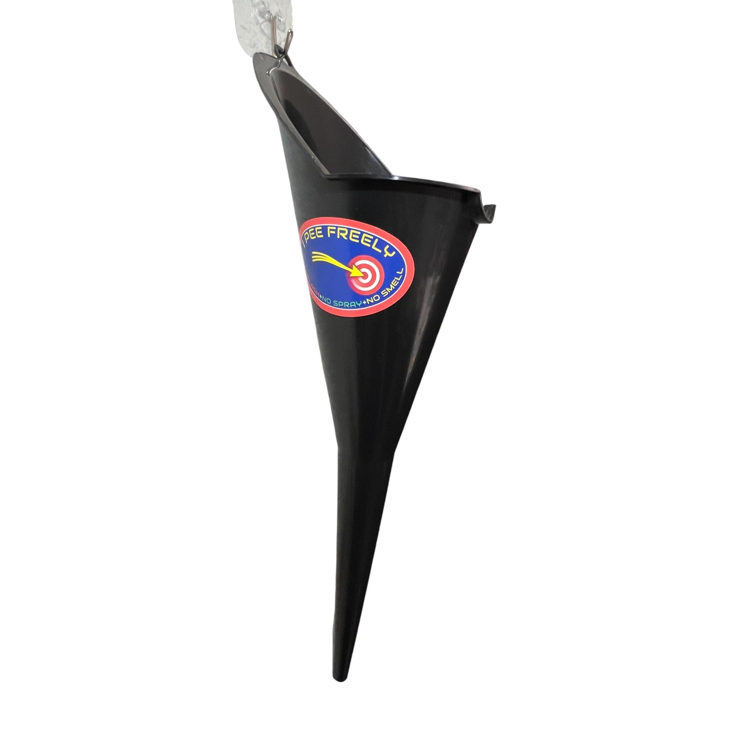 Mens Toilet Urine Funnel - I Pee Freely - Total Stream Control Male Urinal (Original)