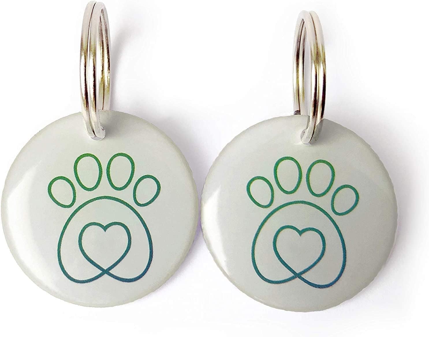 Manruta RFID Microchip Replacement Collar Tag 2 Pack for