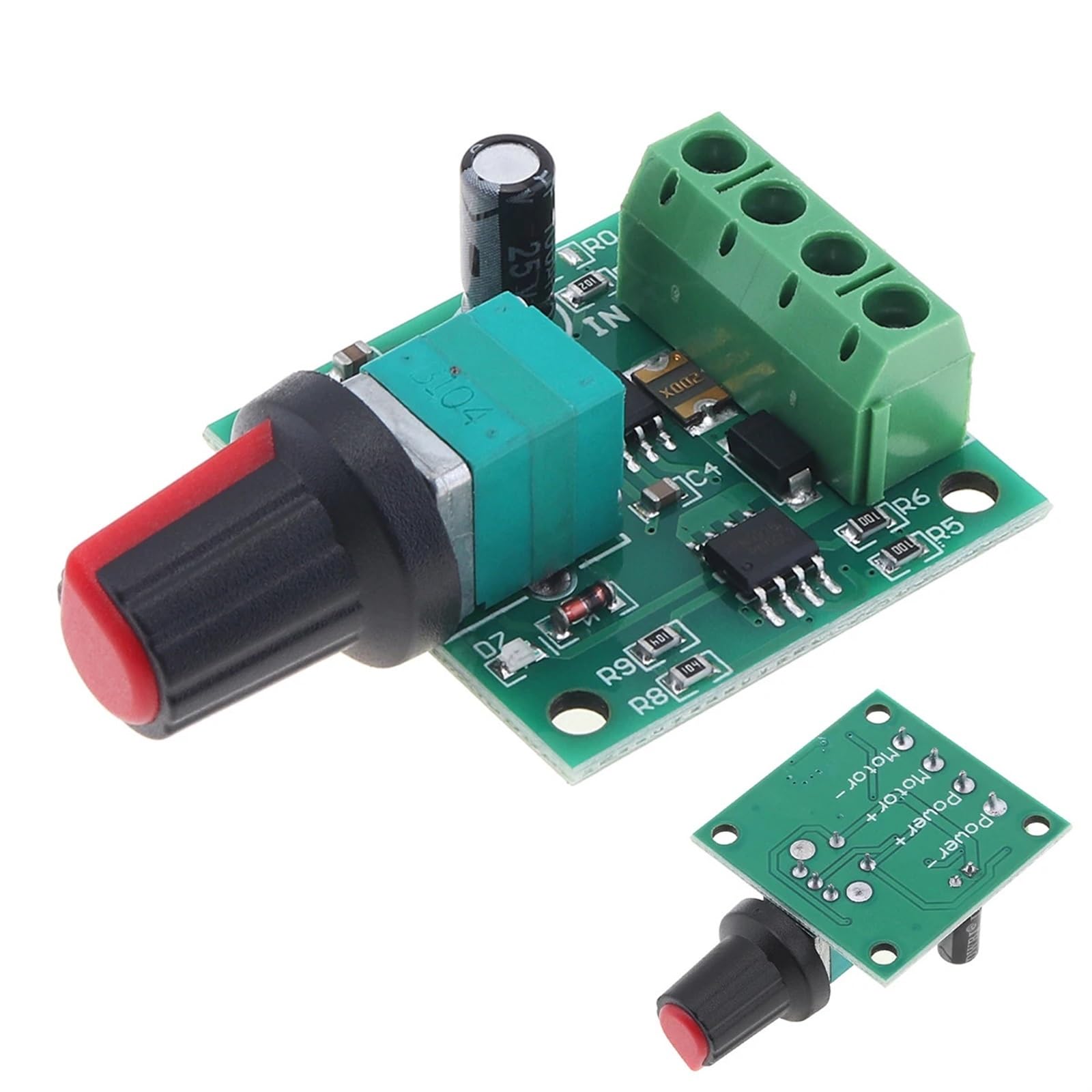 Contrôleur de vitesse de moteur PWM pour stopper les surchauffes