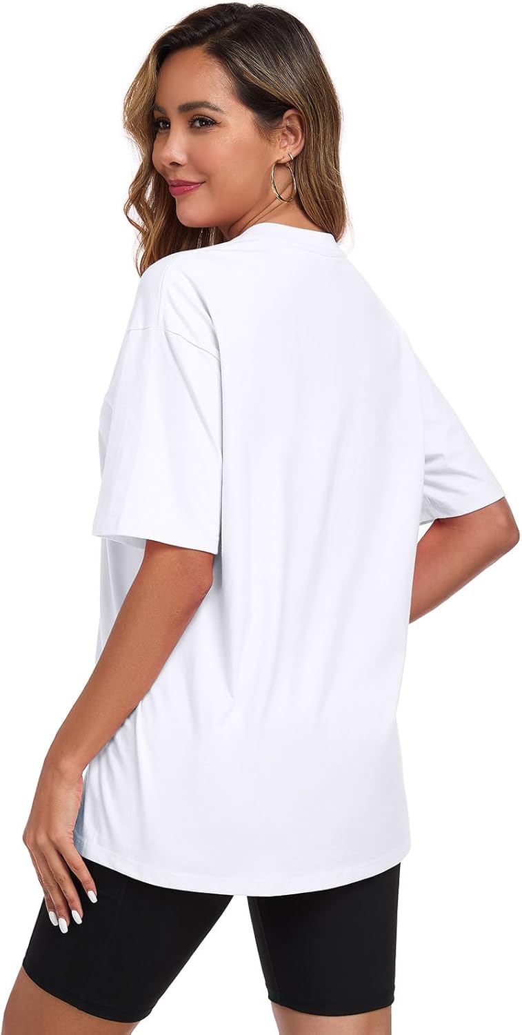 Women's Graphic T Shirts Casual Funny Printed Short Sleeve Undershirts Crewneck Summer Shirts for Women - Image 5