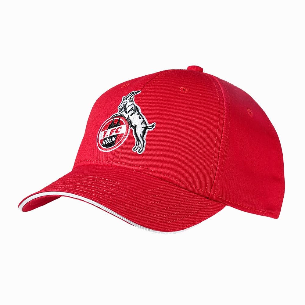1. FC Köln Casquette avec logo basique rouge