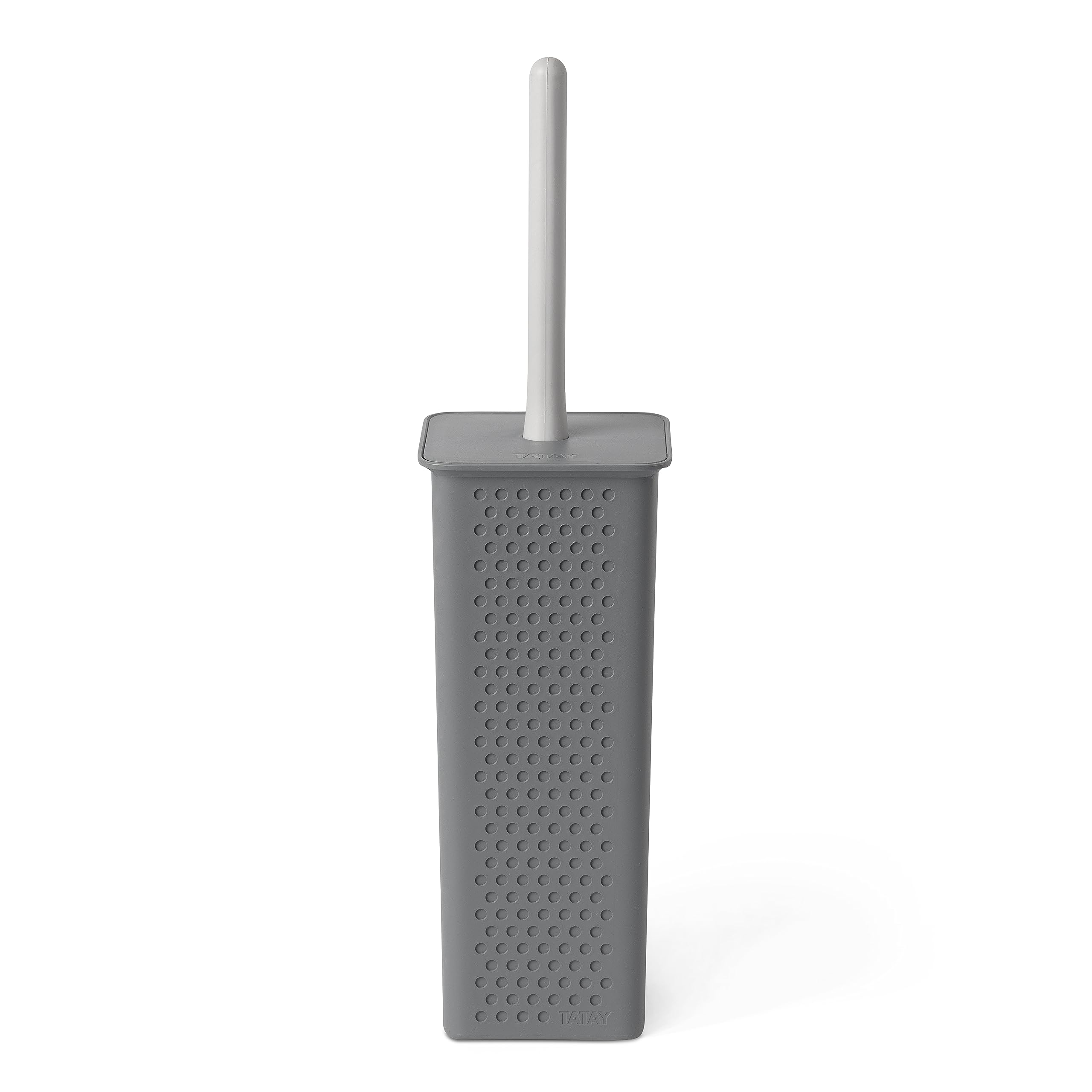 TATAY Toilet Brush, Anthracite Grey, 9,6 x 9,6 x 37,5