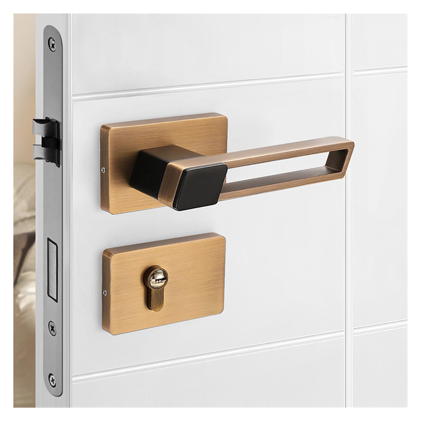 Serrure de porte magnétique silencieuse pour chambre sans bruit
