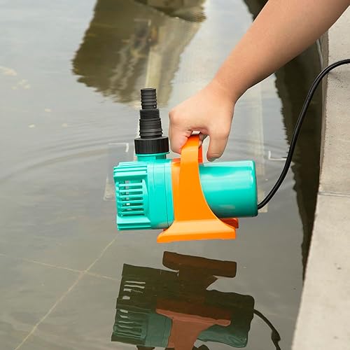 Miniatura 7 de Bomba de estanque de 13 HP, bomba de cascada de 3300 GPH con filtro de malla protectora para estanque Koi, fuentes de cascada, pecera y acuario..