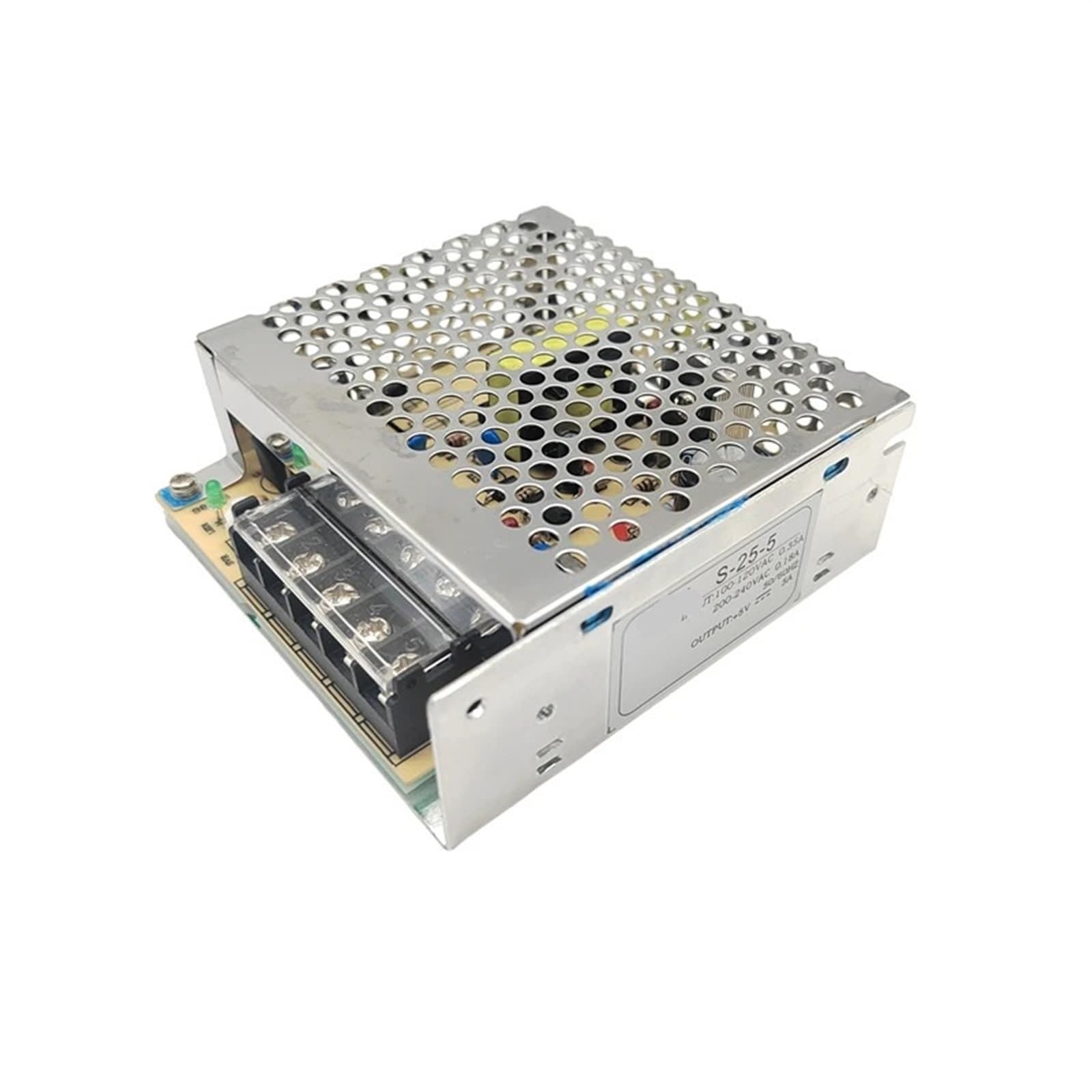 BRODEFUP 5V 25W Led Switching Power Supply Ac 110v 220v Input Ce s-25w-5v Single Group For Led Strip 5v 5a