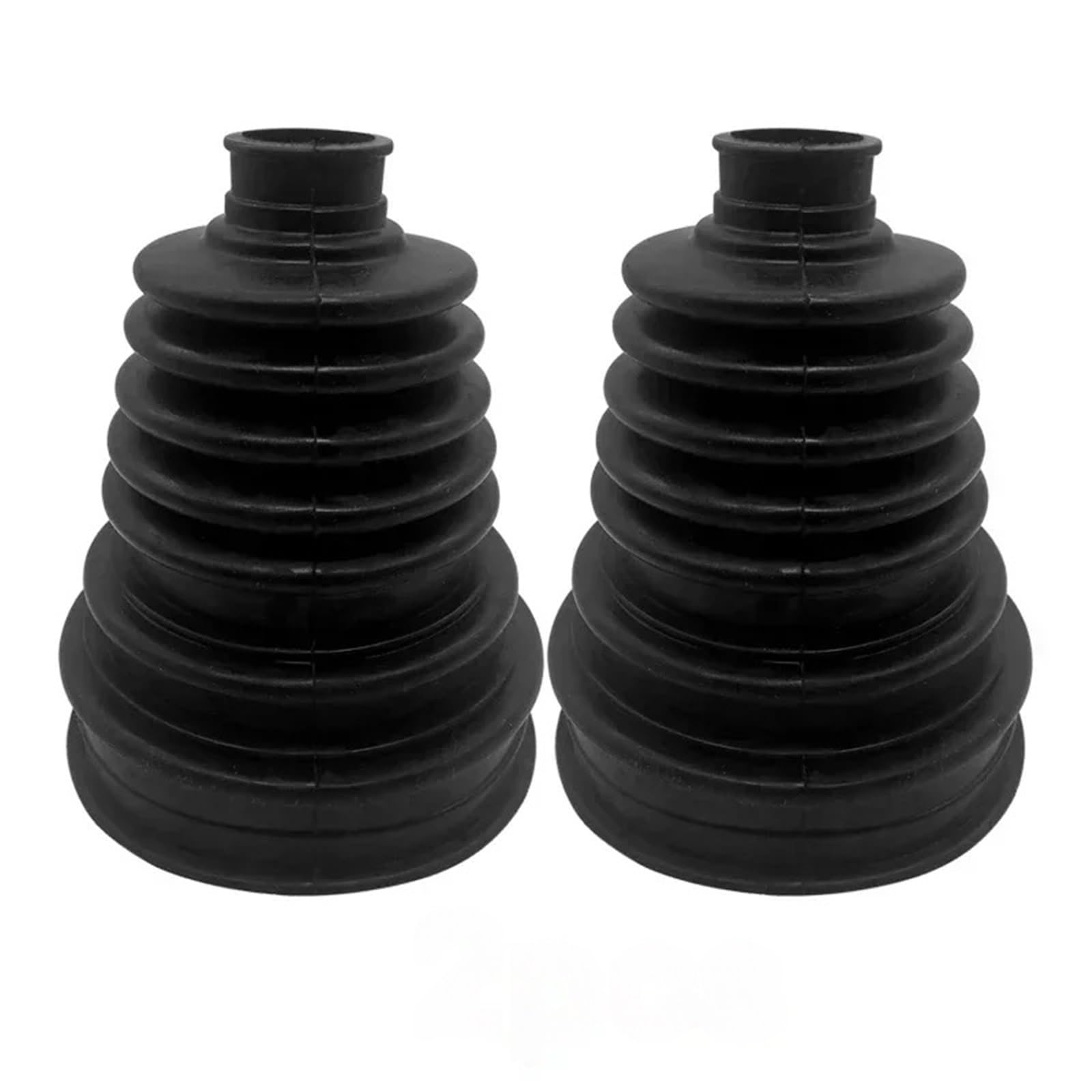 Jeu de joints-soufflets Soufflet de cardan extérieur universel en silicone pour joint homocinétique flexible à vitesse constante, cache-poussière anti-âge Soufflet De Cardan | 2 piece