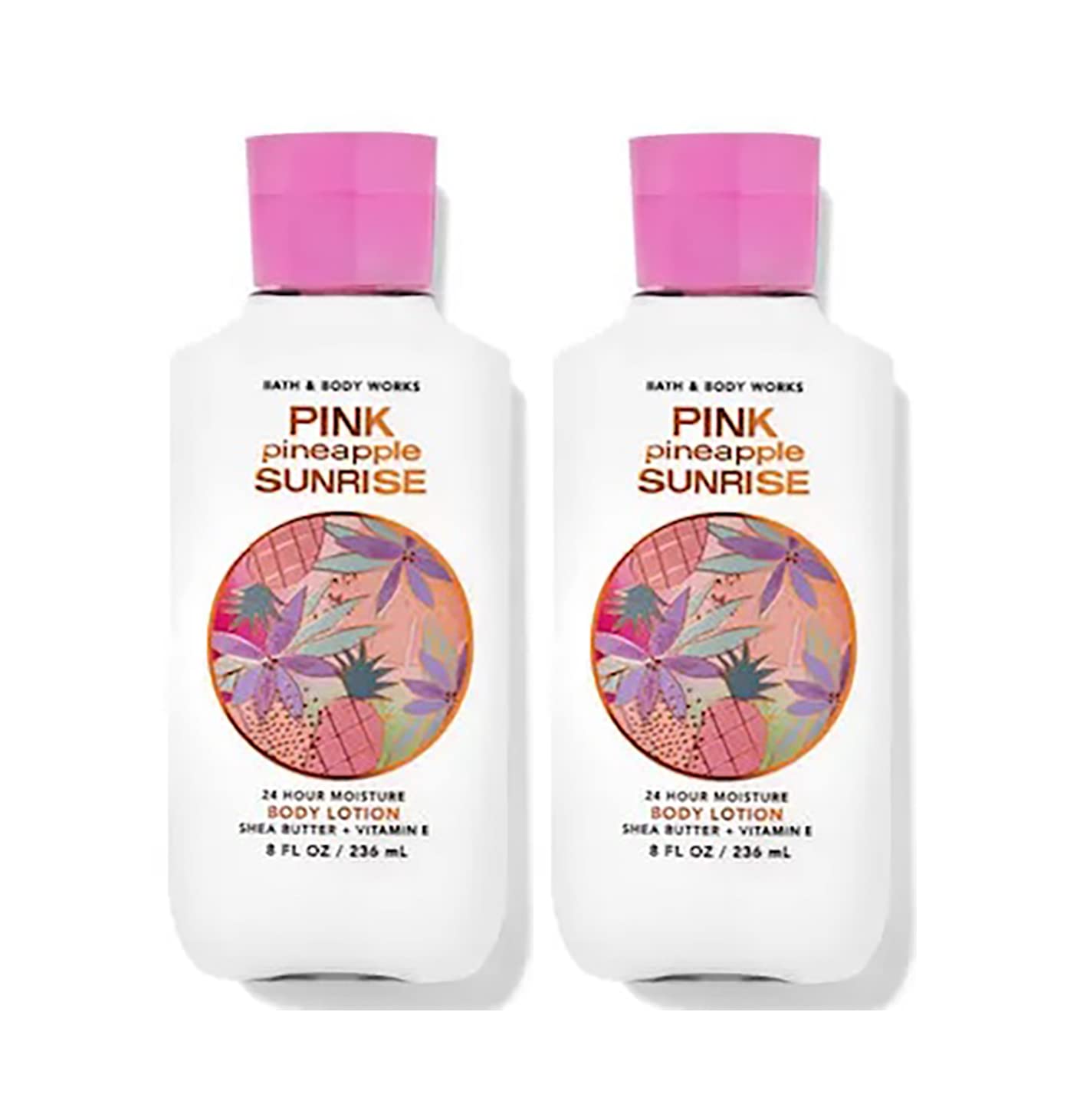Bath Body Works Bath and Body Works Pine Pineapple Sunrise Super Smooth Body Lotion Sets Gift For Women