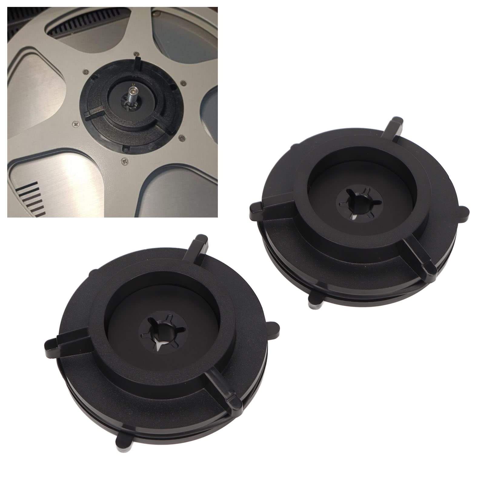 1 Pair Nab Hub Adapters, 10 Inch Aluminium Nab Hub Adapter, Reel