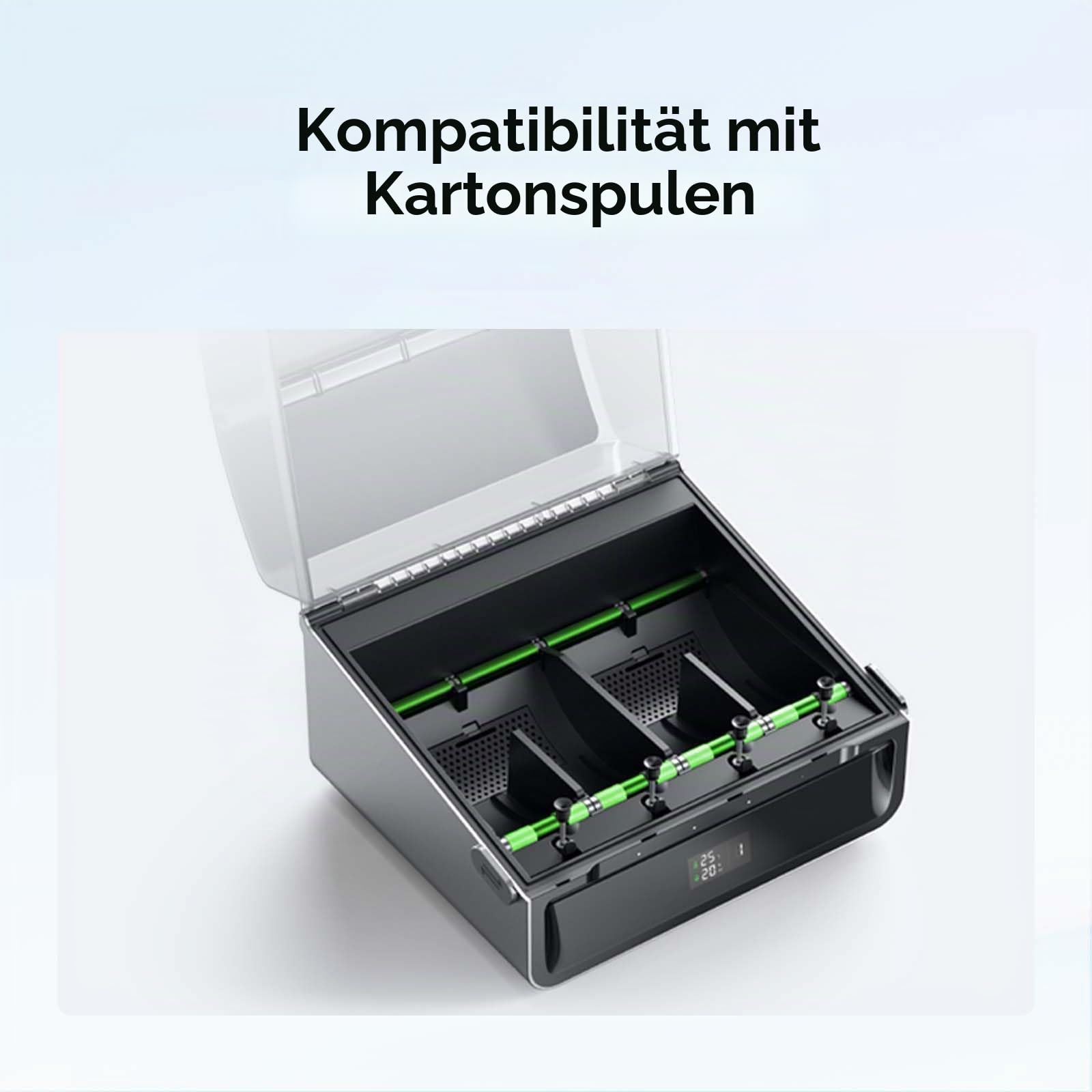 Creality CFS Filament System, automatisches Mehrfarben-Filamentsystem für HI und K2 Plus 3D-Drucker, Automatische Filamentzuordnung, Filamentwechsel und Relais, Filament trockner