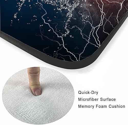 Miniatura 5 de Alfombra de esponja lavable para niños y niñas, dormitorio, sala de estar, balón de fútbol, deportes contra incendios y agua, alfombra