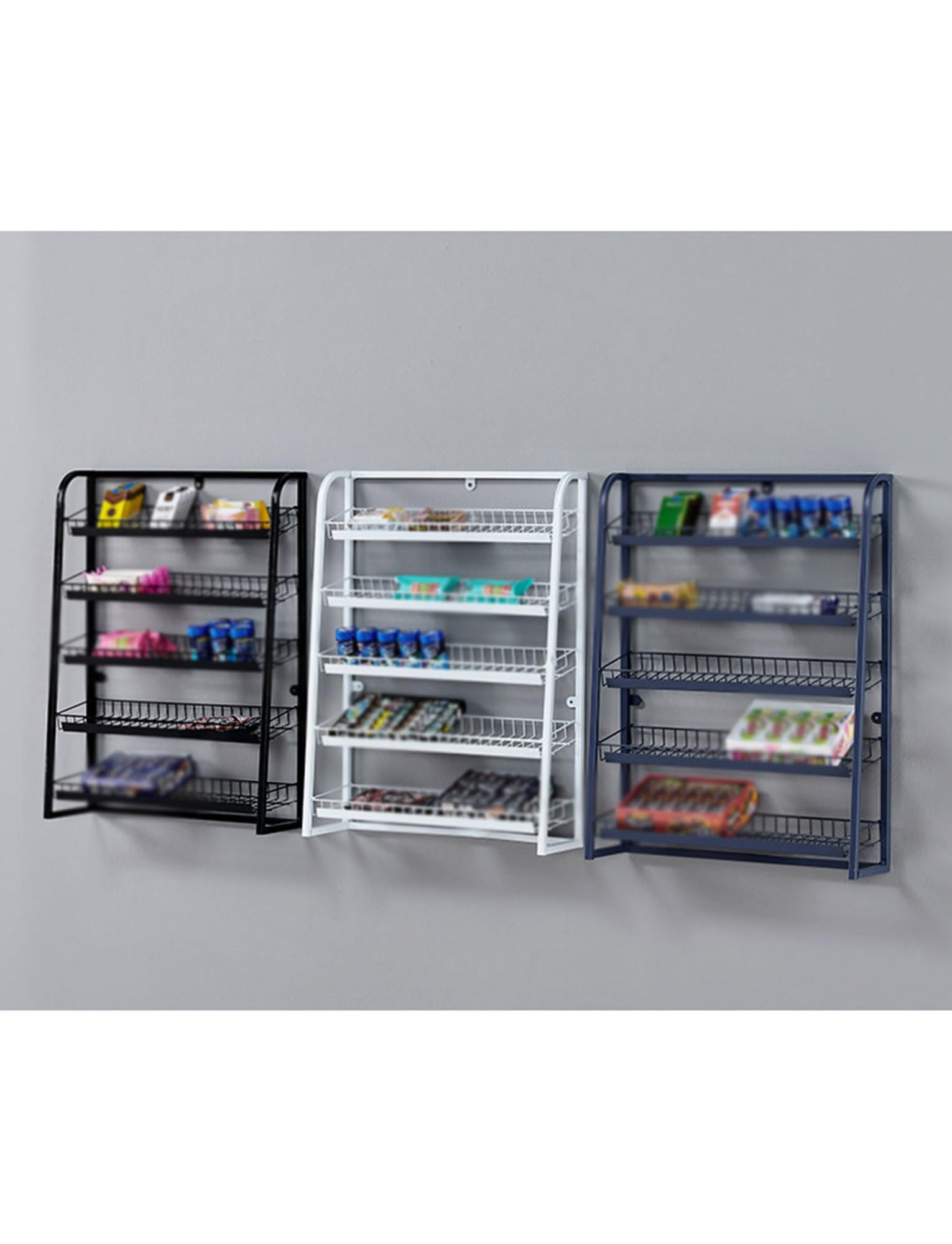 Vente au détail et cuisine support en métal pour bonbons et épicerie fine