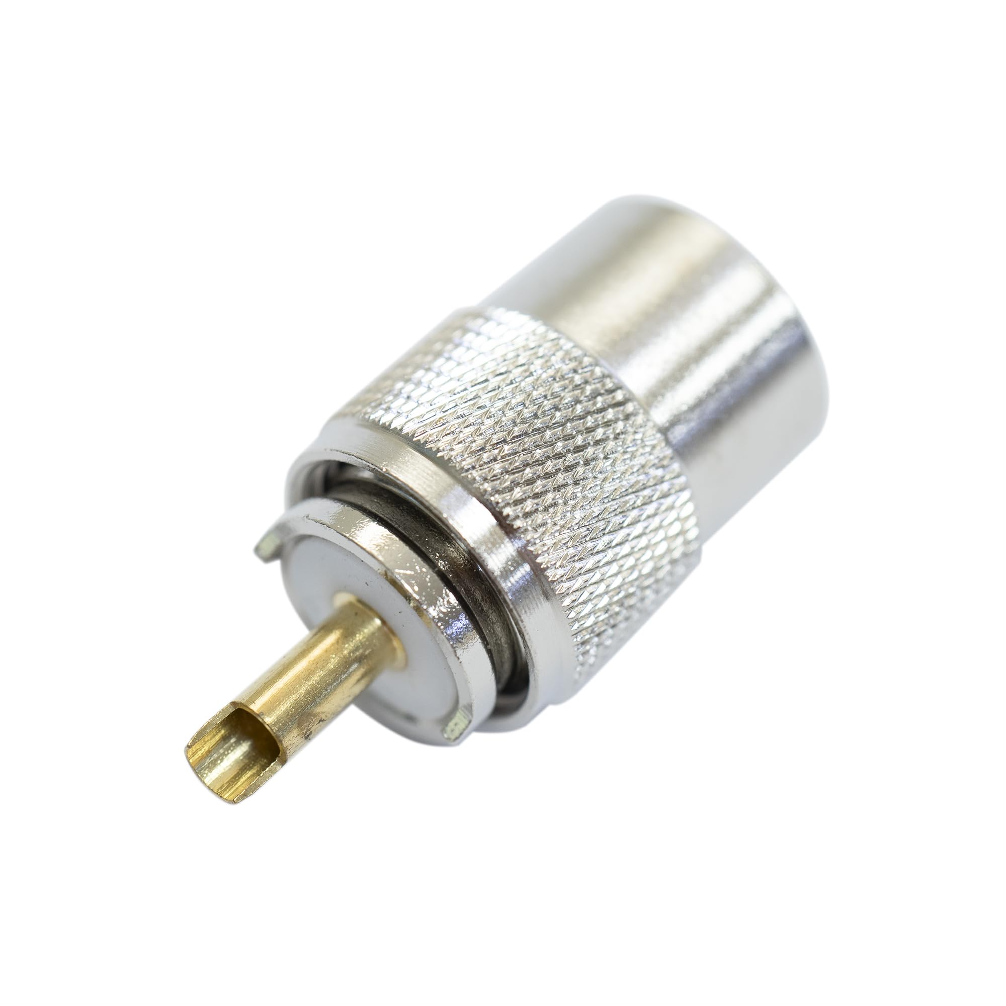 Set mit 10 PNI PL259-Steckern für RG213-Kabel, vergoldeter Mittelstift 9 mm