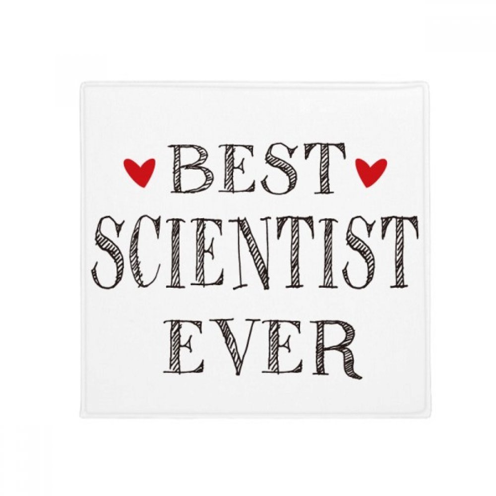 Tapis citation scientifique cadeau original 60x60 cm pour salon et enseignants