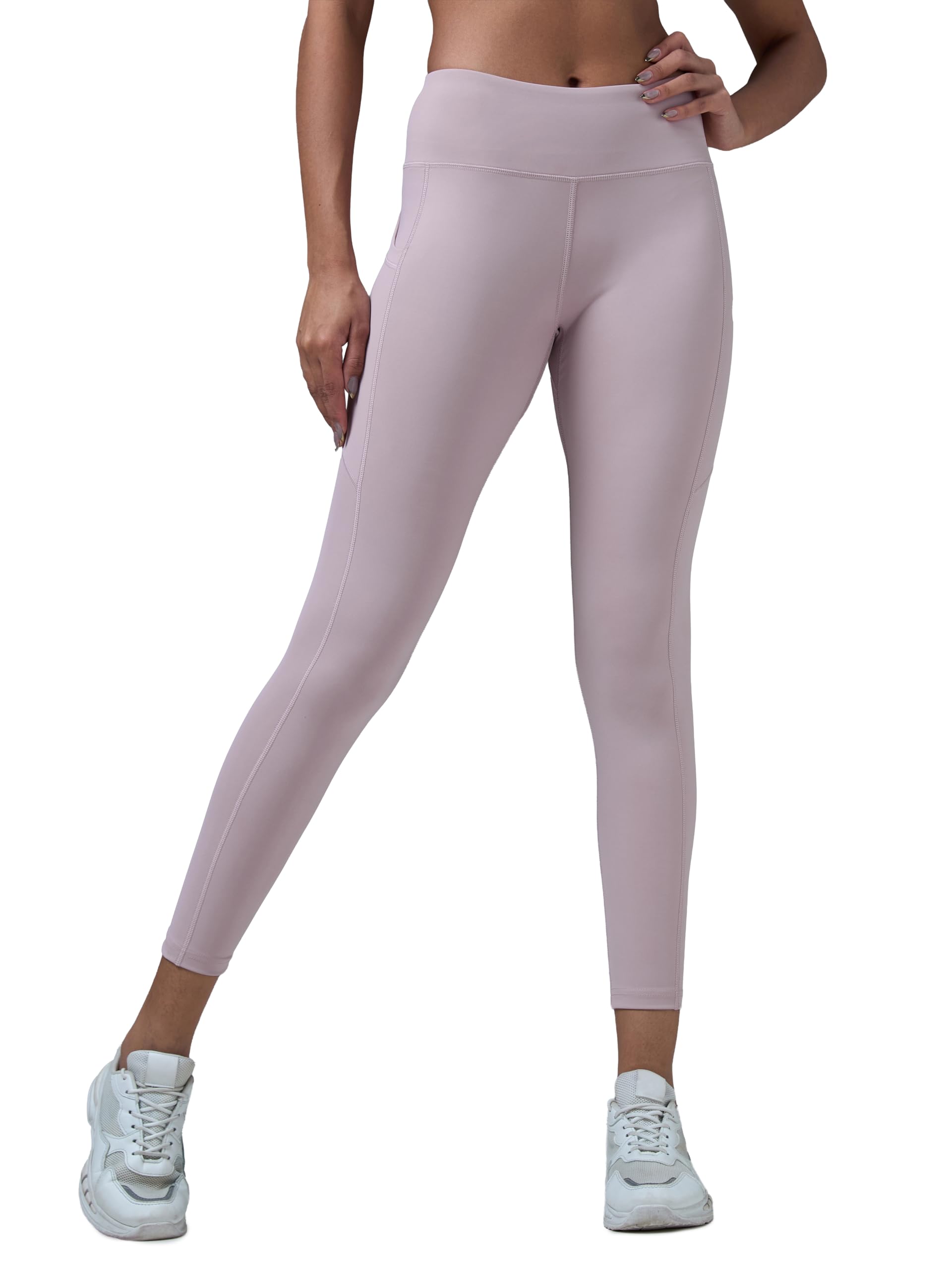 Womens Skinny Fit ActivewearSolid Tights for Running, Gym and Sports-image-18