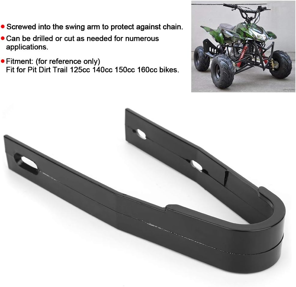 Swing Arm Chain Slider,Swing Arm Chain Rest Slider Protector for PIT Quad Dirt Bike ATV