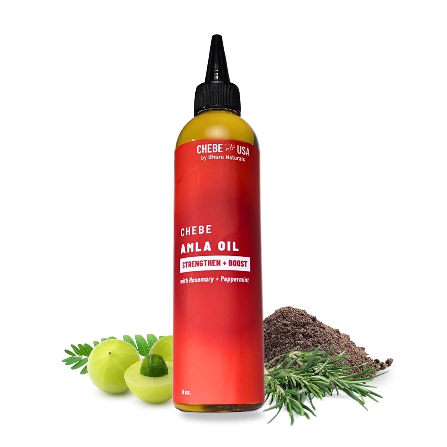 Uhuru Naturals Raw Batana Oil (16 0z) 100% Pure & Organic from Honduras Dr. Sebi Cold-Pressed Hair Growth for Thicker, Stronger Hair